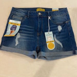 NWT- Wax Jean Shorts